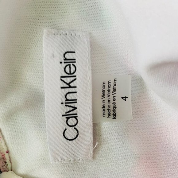 Calvin Klein Women's Floral A-Line Dress - Picture 11 of 12
